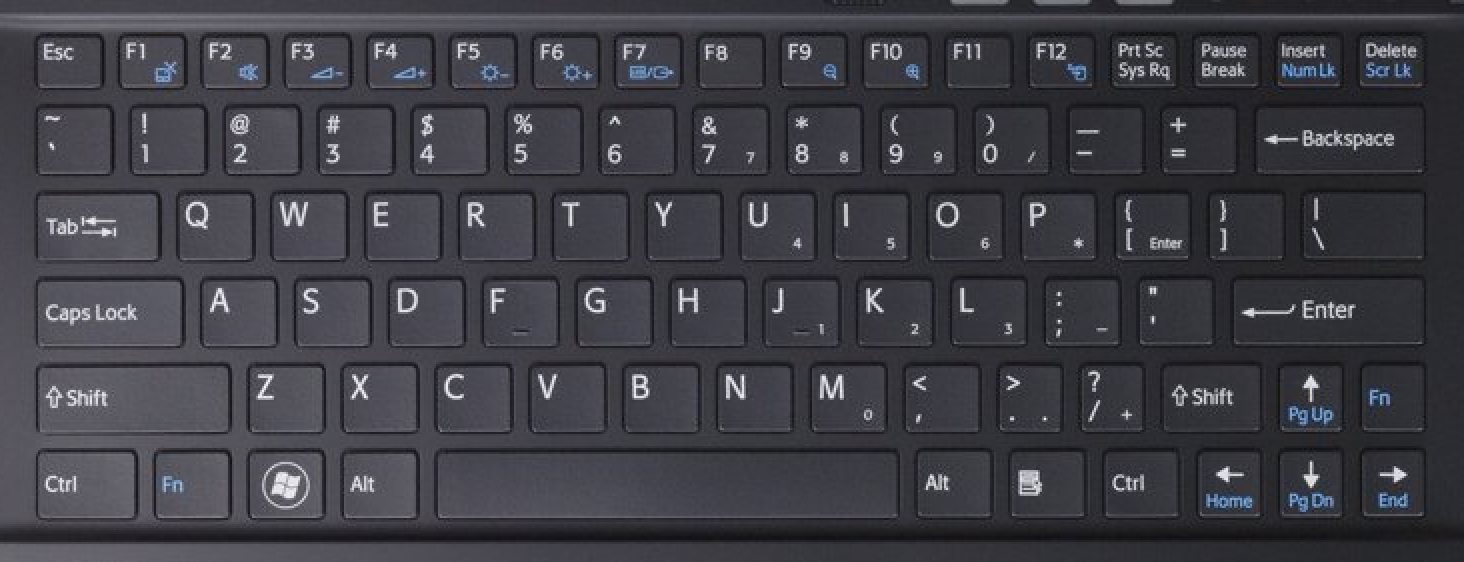 laptop keyboard