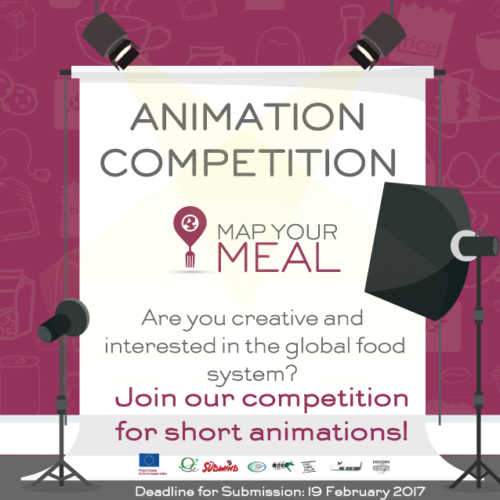 Διεθνής διαγωνισμός animation από το Map Your Meal