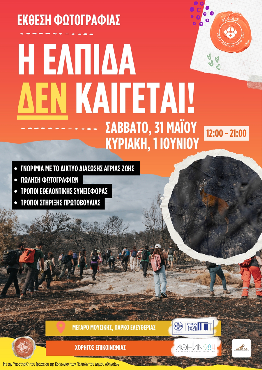 Η Ελπίδα ΔΕΝ καίγεται.